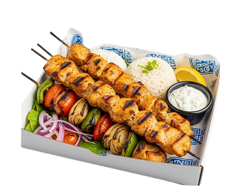 Chicken Skewer Souvlaki Box 