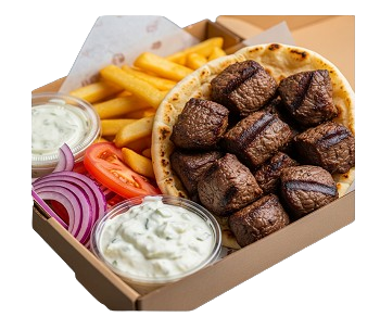 Beef Souvlaki Box 